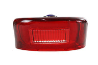 HARLEY Rücklichtglas Laydown Style Rot Passend für 1979-1998 FLT,