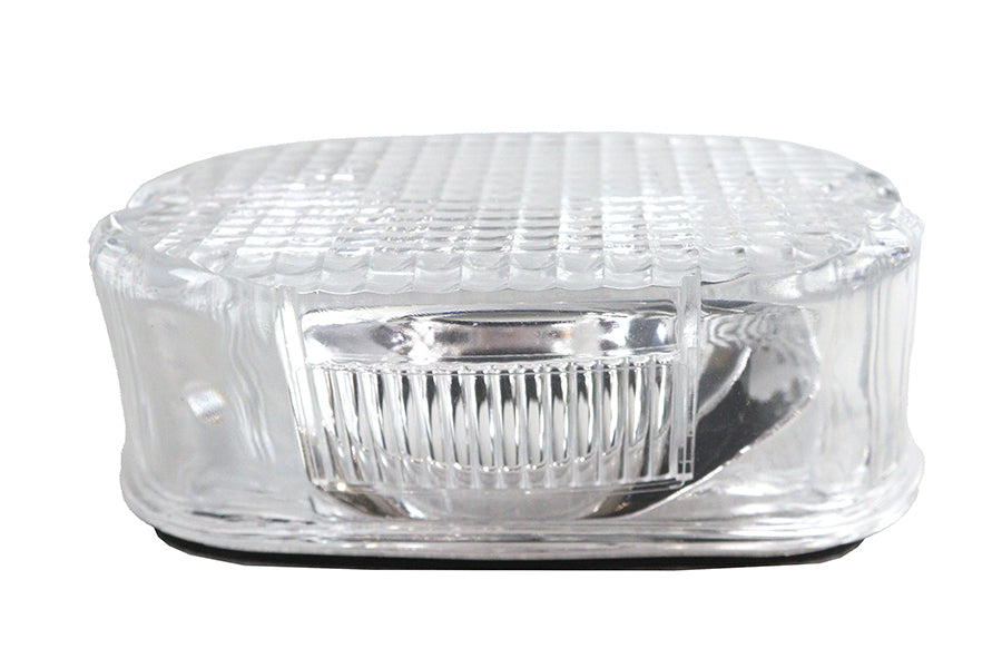 HARLEY Rücklichtglas, flach, klar, passend für 1999-2003 FLT,