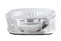 HARLEY Rücklichtglas, flach, klar, passend für 1999-2003 FLT,