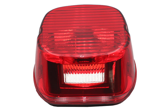 HARLEY Rückleuchtenglas Laydown Style Rot Passend für 2003-UP FLT,