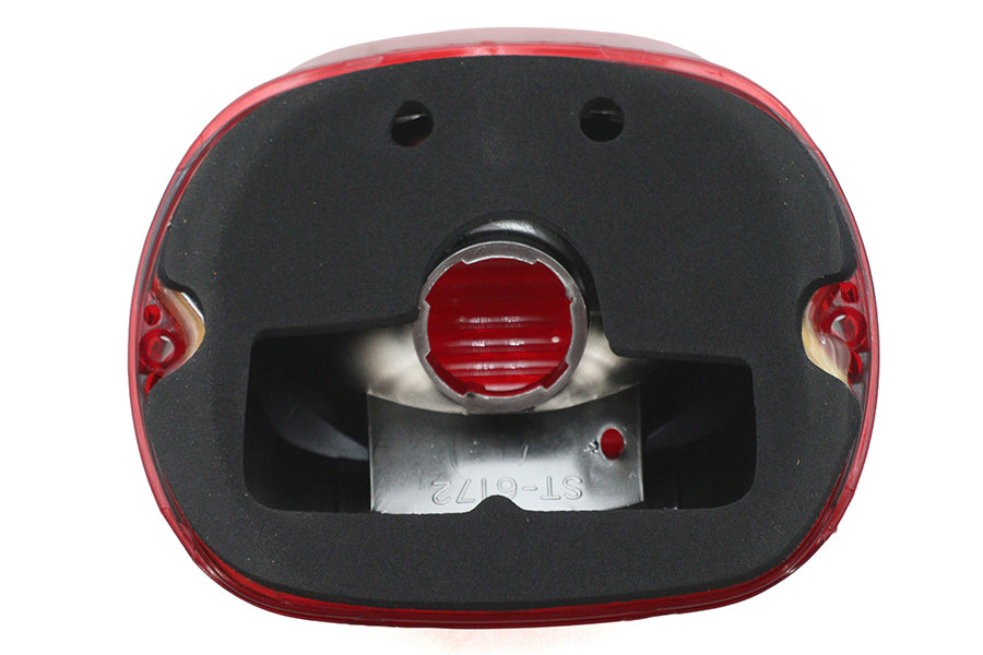 HARLEY Rückleuchtenglas Laydown Style Rot Passend für 2003-UP FLT,