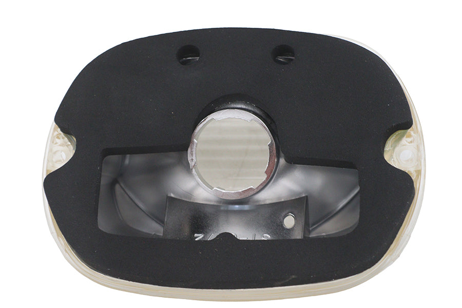 HARLEY Rücklichtglas, Laydown-Stil, klar, passend für FLT ab 2003,