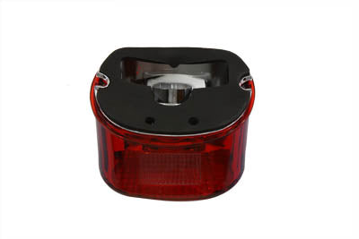 HARLEY Rücklichtglas, flache Bauweise, rot, passend für 1999-2003 FLT,