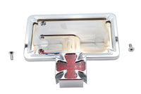 HARLEY Rücklicht und Kennzeichenhalter im Malteserkreuz-Design, passend für 0- Ersatz, Anwendung