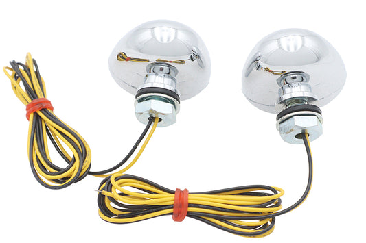 HARLEY LED Amber Marker Lamp Set, Center Mount Fits 0-  Custom, application