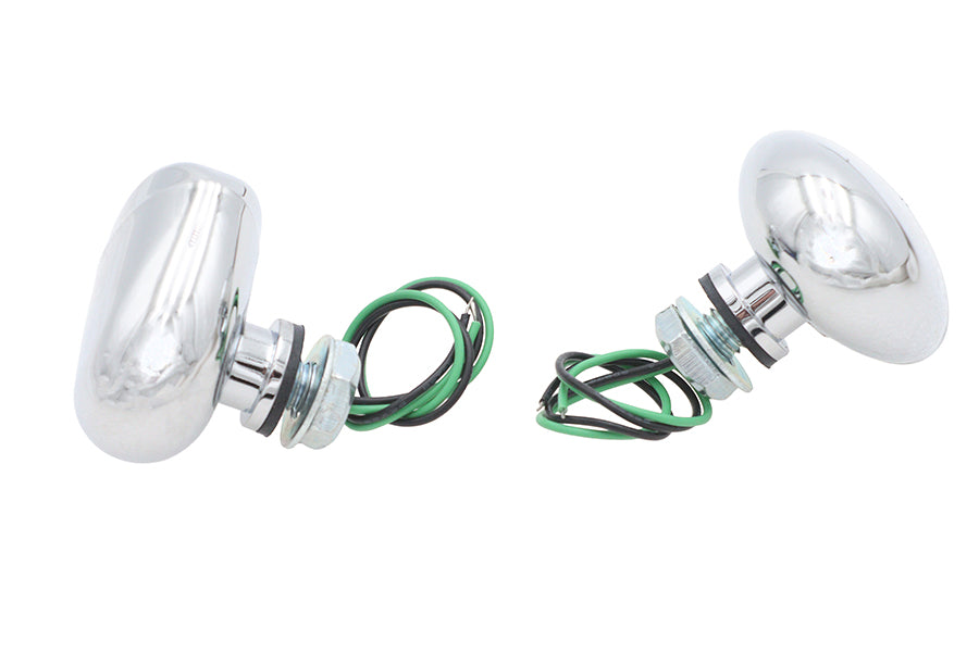 HARLEY LED Grüne Begrenzungsleuchten, Satz, zentrale Montage, passend für 0- Custom, Anwendung