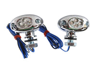 HARLEY LED Blaues Positionsleuchten-Set, mittige Montage, passend für 0-  Custom, Anwendung