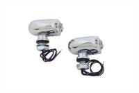 HARLEY Mittig montierte LED Lila Markierungsleuchte Satz Passt 0- Custom, Anwendung