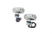 HARLEY Mittig montierte LED Lila Markierungsleuchte Satz Passt 0- Custom, Anwendung