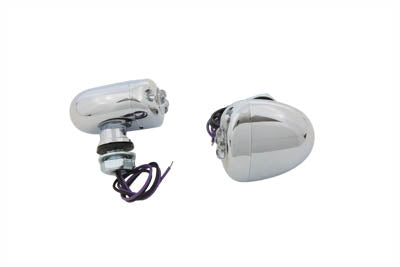 HARLEY Mittig montierte LED Lila Markierungsleuchte Satz Passt 0- Custom, Anwendung
