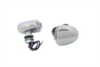 HARLEY Mittig montierte LED Lila Markierungsleuchte Satz Passt 0- Custom, Anwendung