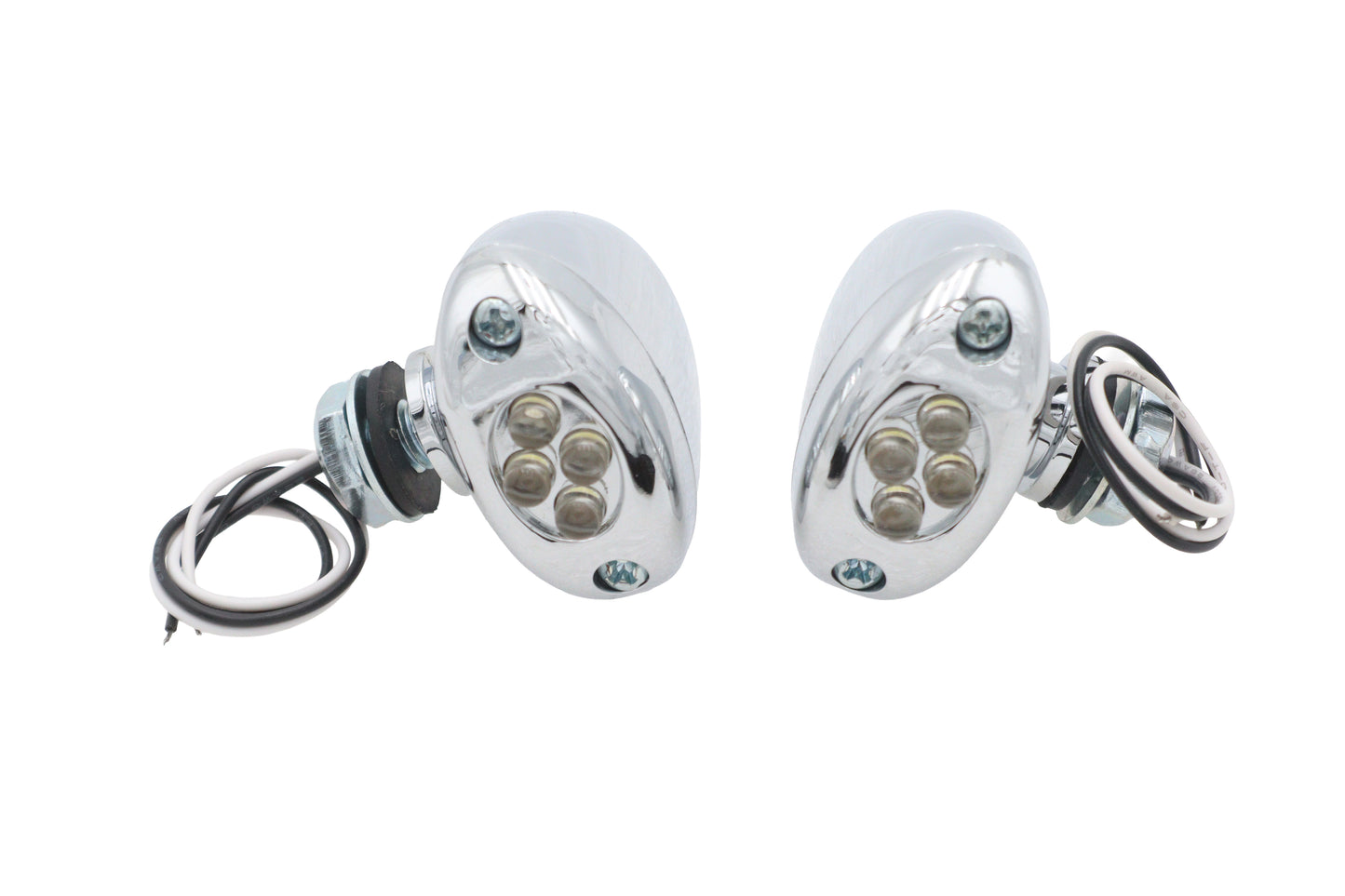 HARLEY LED Klarglas-Markierungsleuchtensatz Mittelmontage Passend für 0-  Custom, Anwendung