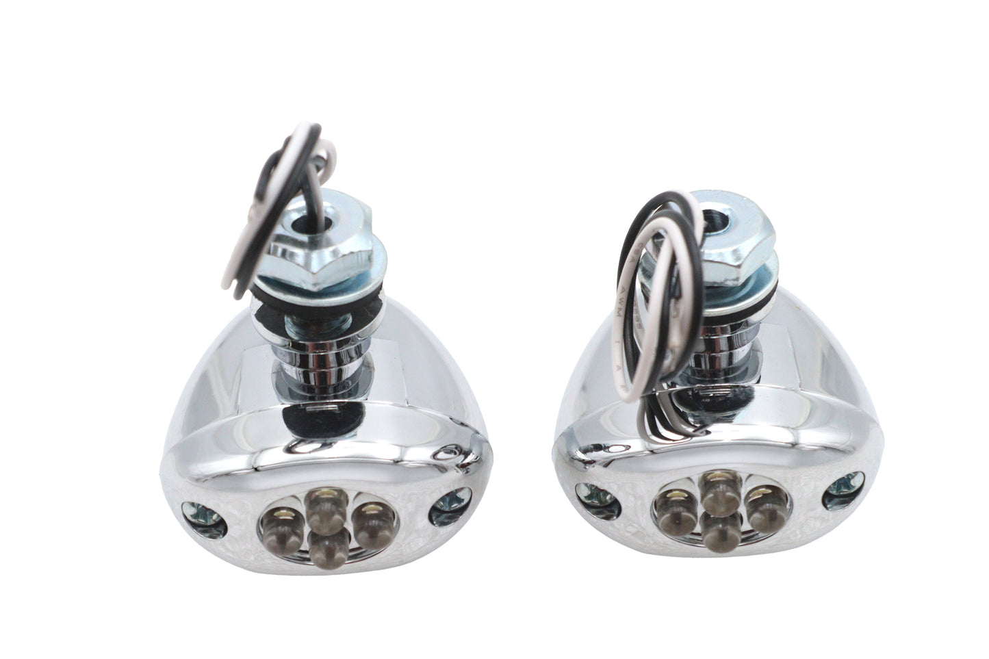 HARLEY LED Klarglas-Markierungsleuchtensatz Mittelmontage Passend für 0-  Custom, Anwendung