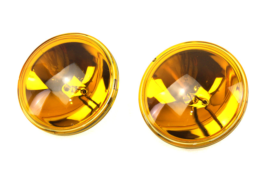 HARLEY 4-1/2 Zoll Gelb Sealed Beam 12 Volt Zusatzscheinwerfer Set Passend für 0- Alle, 4-1/2 Zusatzscheinwerfer" 0- Alle, 4-1/