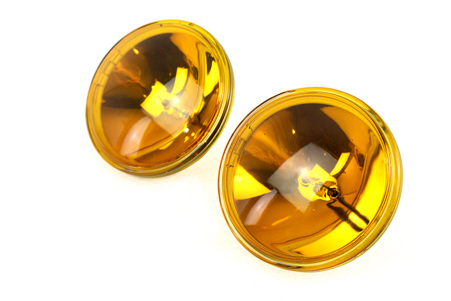HARLEY 4-1/2 Zoll Gelb Sealed Beam 12 Volt Zusatzscheinwerfer Set Passend für 0- Alle, 4-1/2 Zusatzscheinwerfer" 0- Alle, 4-1/