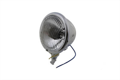 HARLEY 4-1/2 inch Stock Reflector Blue Dot Spotlamp Fits 0-  Custom, application 0-  Custom, applica