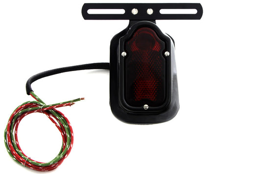 HARLEY Replica Black Tombstone Tail Lamp fits 1947-1954 FL,