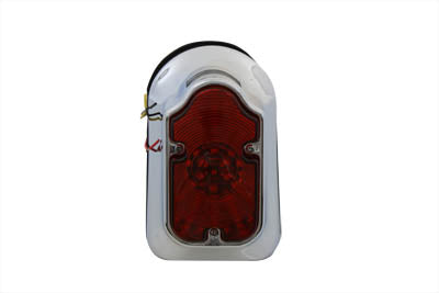 HARLEY Chrom-Tombstone-LED-Rücklichtbaugruppe passend für 1973-1984 FX, 1973-1984 FL, 1973-1998 XL,