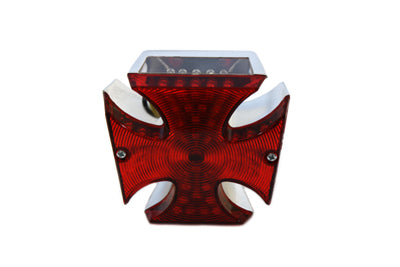 HARLEY Chrom-Malteser-LED-Rücklicht passt für 0- Custom, Anwendung