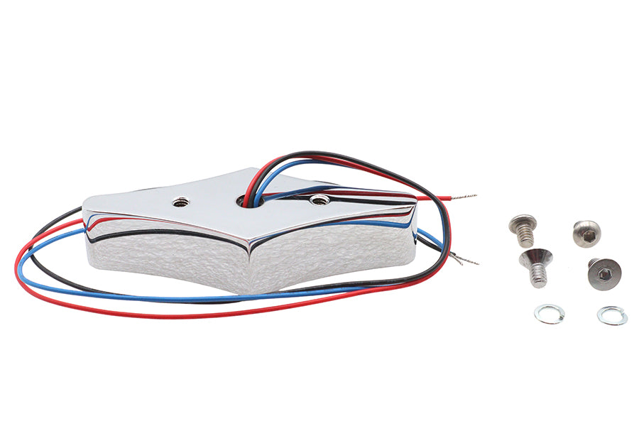 HARLEY Chrome Diamond LED-Rücklicht mit flacher Rückseite passend für 0- Custom, Anwendung