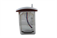 HARLEY Chrom Slice LED Rücklicht Kennzeichenhalterung Passt für 1999-2006 FXST,   1999-2006 FLST,   19