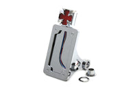 HARLEY Chrom Billet Seitenmontage Rücklicht-Kit Passend für 1984-2007 FXST, 1986-2007 FLST, 2006-2007 FXD