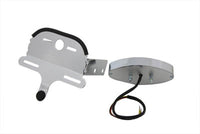 HARLEY Wyatt Gatling Chrom Oval Rücklichtbaugruppe Passend für 1984-1998 FXST, 1980-1985 FX, 1980-1985