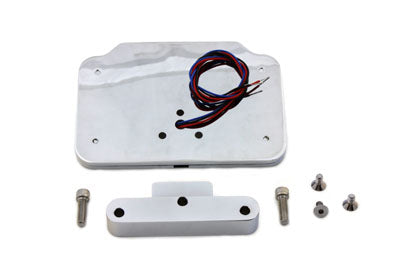 HARLEY Chrom Rücklicht und Kennzeichenhalter Plain Style Passend für 1997-UP FLT,