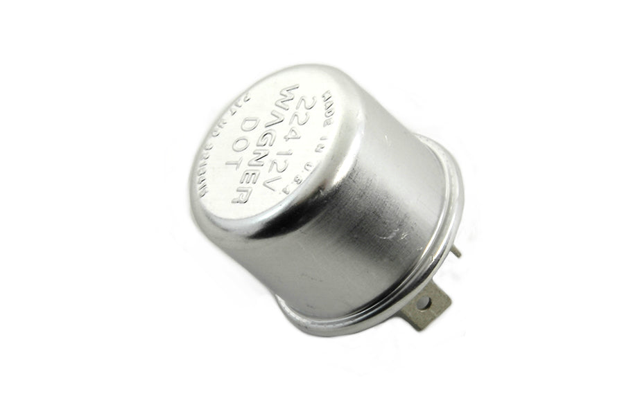 HARLEY Round 12 Volt Turn Signal Flasher fits 1964-1984 FL,   1973-1995 XL,   1973-1984 FX,   1982-1990 FXR,   1982-1990 FXR,   1984-1990 FXST,   198