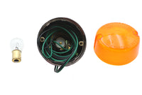 HARLEY Hinterer Blinker rechts oder links, komplett, Chrom, passend für 1986-1993 FXST,