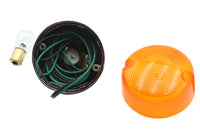 HARLEY Hinterer Blinker rechts oder links, komplett, Chrom, passend für 1986-1993 FXST,