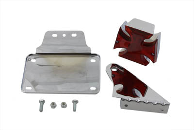HARLEY Maltese Tail Lamp Kit With Bracket Fits 0-  Custom, application