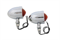 HARLEY Chrom Rot Begrenzungsleuchten-Set Passend für 0-  Custom, Anwendung