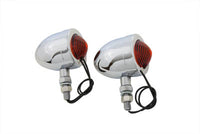 HARLEY Chrom Rot Begrenzungsleuchten-Set Passend für 0-  Custom, Anwendung