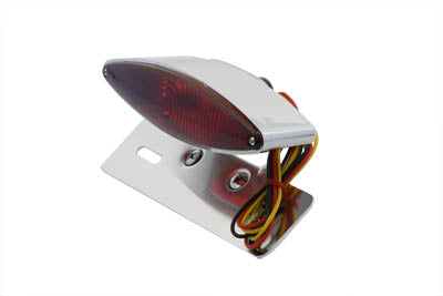 HARLEY Chrome Snake Eye Fender Mount Tail Lamp Kit fits 0-  Custom,