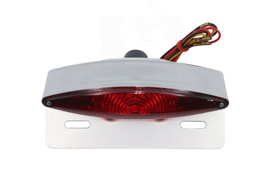 HARLEY Chrome Snake Eye Fender Mount Tail Lamp Kit Fits 0-  Custom, application