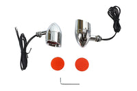 HARLEY Bullet Grooved Type Marker Lamp Set Fits 0-  Custom, application