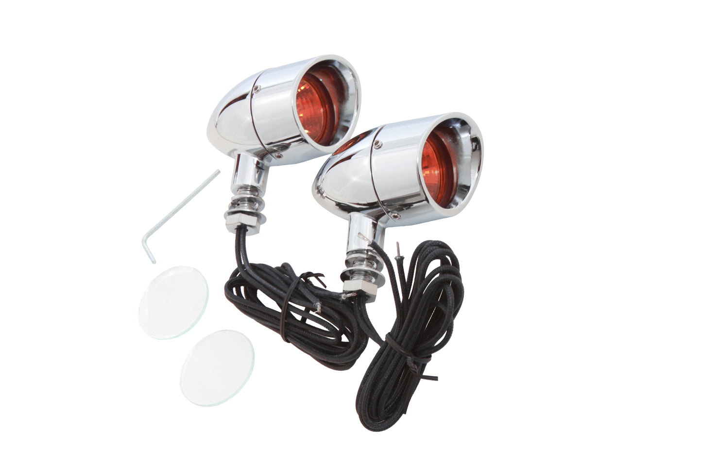 HARLEY Bullet Smooth Type Marker Lamp Set Fits 0-  Custom, application