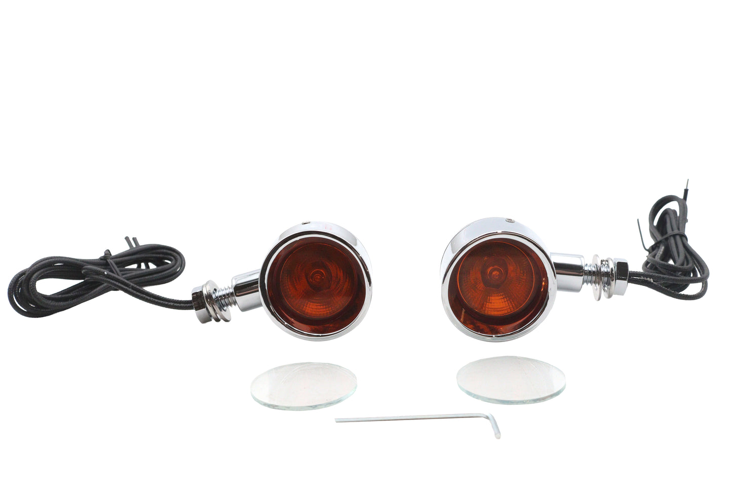 HARLEY Bullet Smooth Type Marker Lamp Set Fits 0-  Custom, application