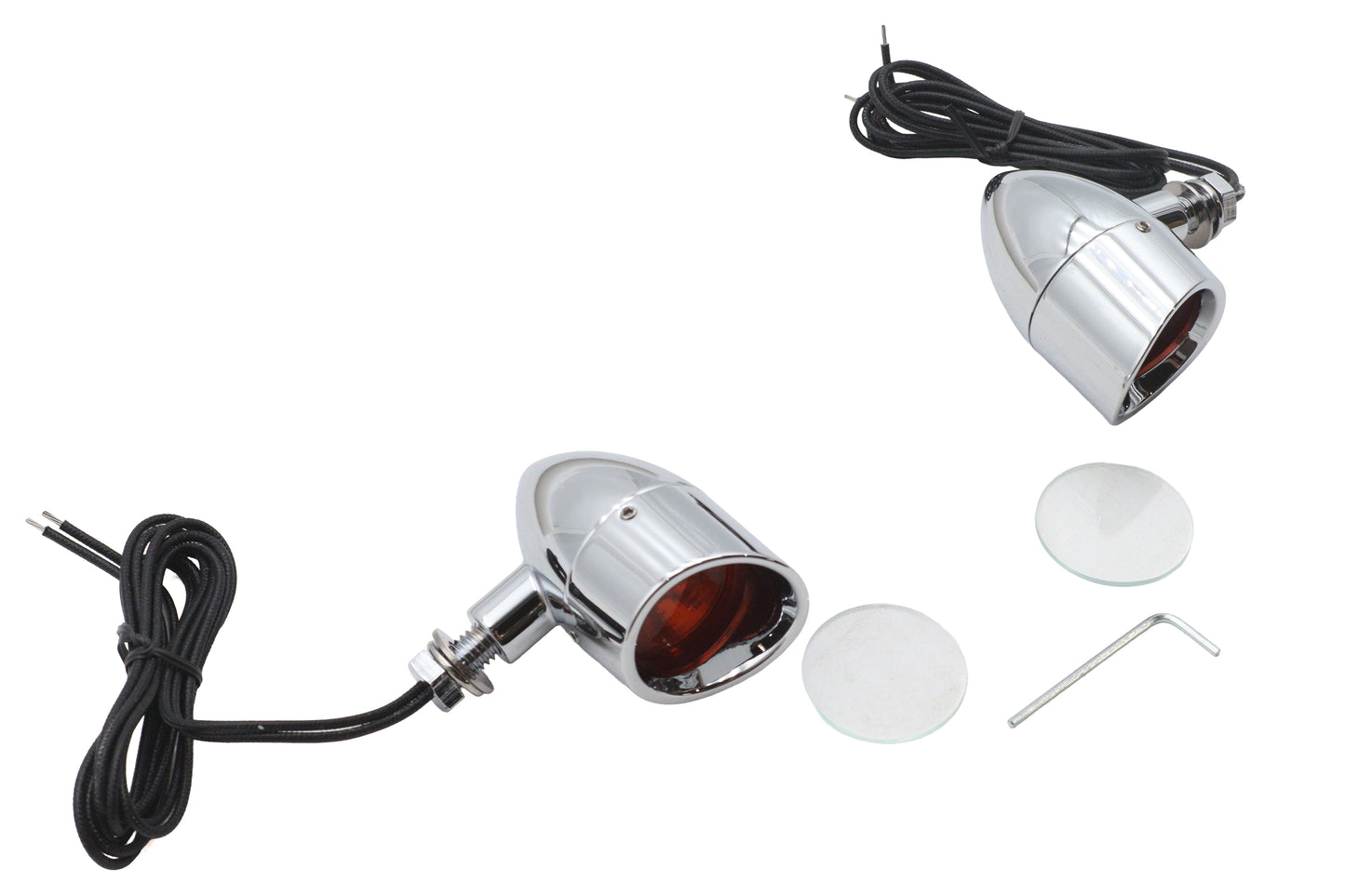HARLEY Bullet Smooth Type Marker Lamp Set Fits 0-  Custom, application