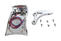 HARLEY Chrome gebogener Rücklicht-Kit im Odin-Stil passend für 0- Custom, Anwendung