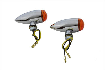 HARLEY Mini LED Bullet Amber Blinkerleuchten-Set passend für 0- Custom, Anwendung