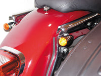 HARLEY Mini LED Bullet Amber Blinkerleuchten-Set passend für 0- Custom, Anwendung