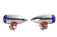 HARLEY Mini LED Bullet Blaue Linsen-Markierungsleuchtensatz Passend für 0- Custom, Anwendung