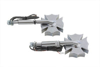 HARLEY Fireman Cross Blinker Set Lang Gewinde Passend für 0- Custom, Anwendung