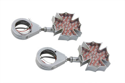 HARLEY Fireman Blinker Set mit 41mm Klemmschelle Passend für 0- Custom, Anwendung 0- Custom, ap