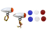 HARLEY Mini Amber LED Bullet Linsenmarkierungsleuchten-Set Passt 0- Custom, Anwendung