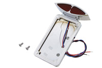 HARLEY Chrom Billet LED-Rücklicht und Kennzeichenvertikalhalterung Passend für 0- Ersatz, Anwendung