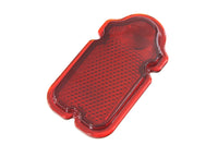 HARLEY Red Glass Tombstone Tail Lamp Lens fits 1947-1954 FL,
