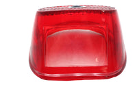 HARLEY Rücklichtglas rot mit blauem Punkt Passend für 1973-1984 FL, 1973-1998 XL, 1991-1998 FXD, 1973-1